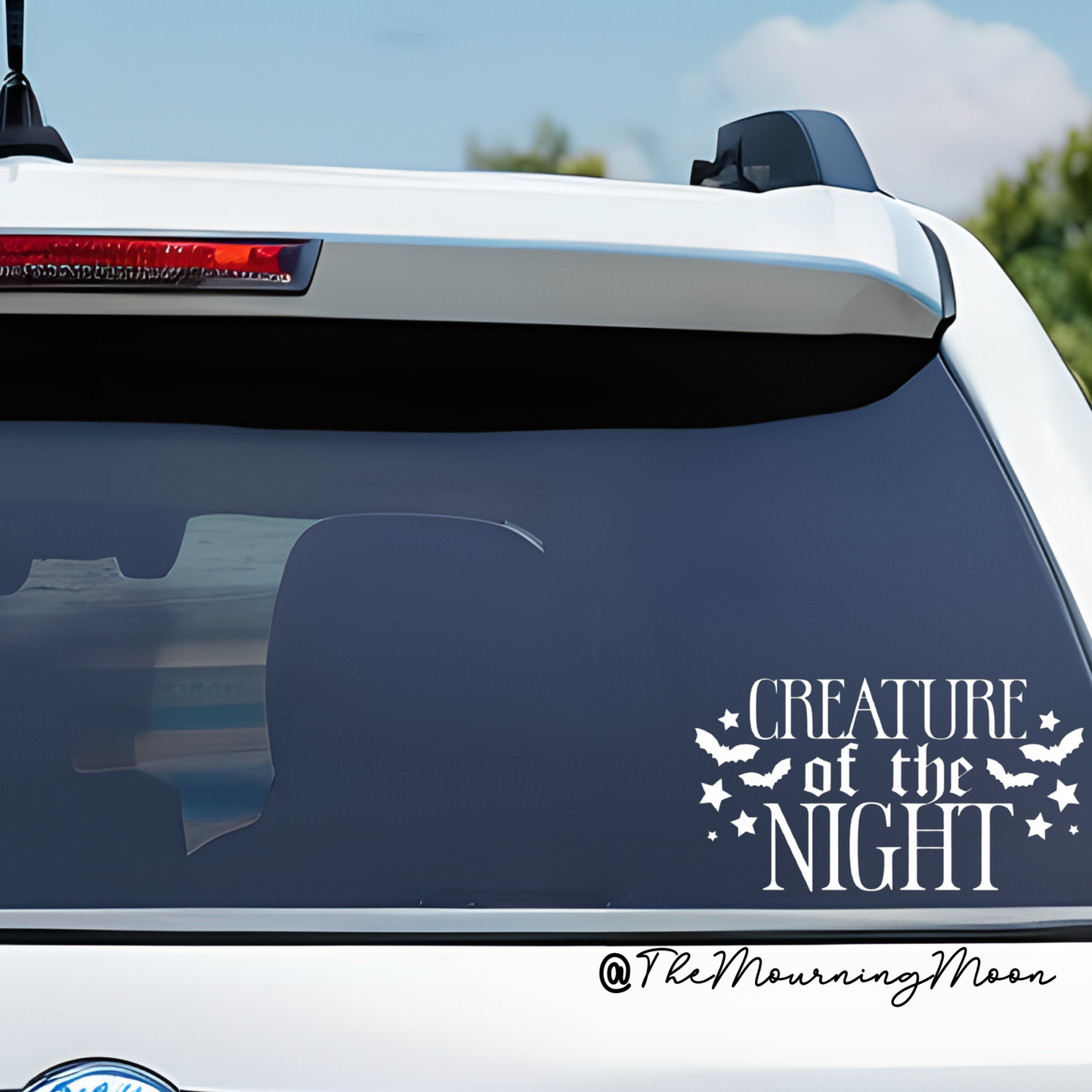 Creature of the night decal