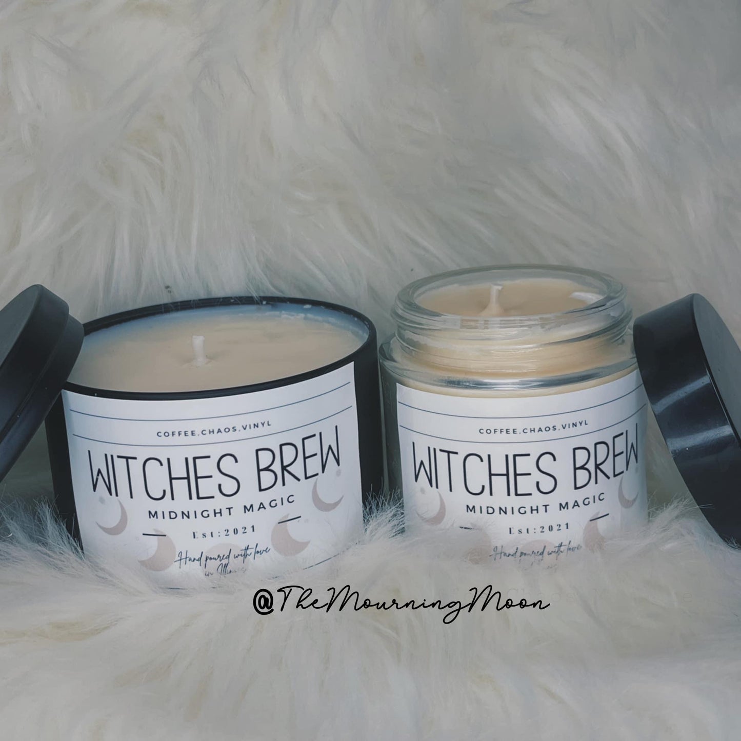 Witches brew candle