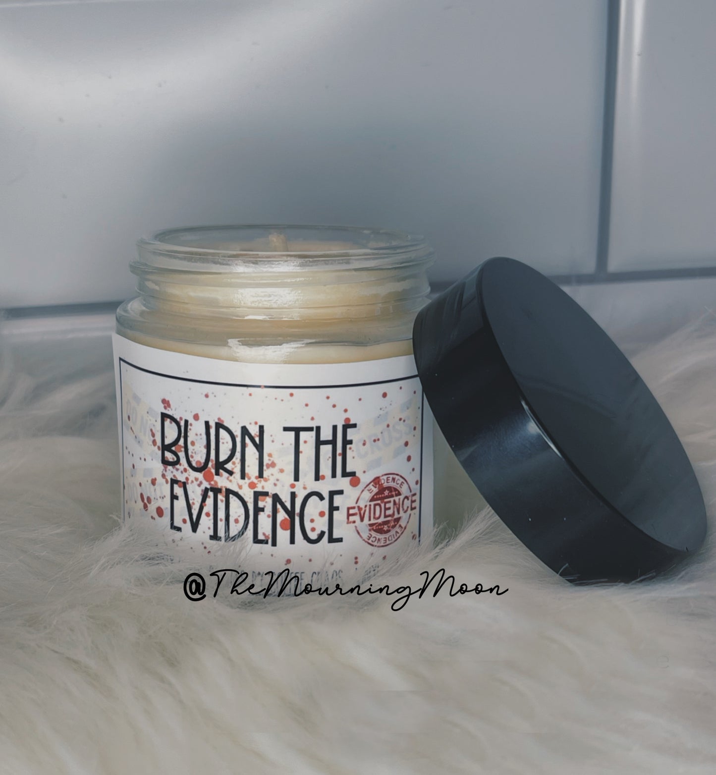 Burn the evidence candle