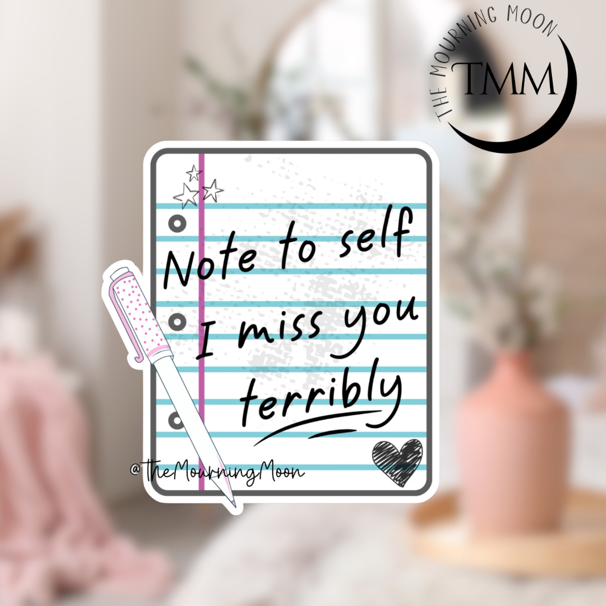 Note to self sticker