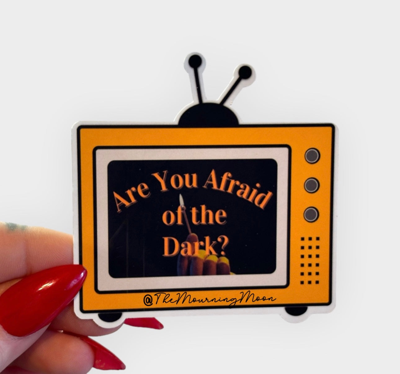 Are you afraid of the dark sticker