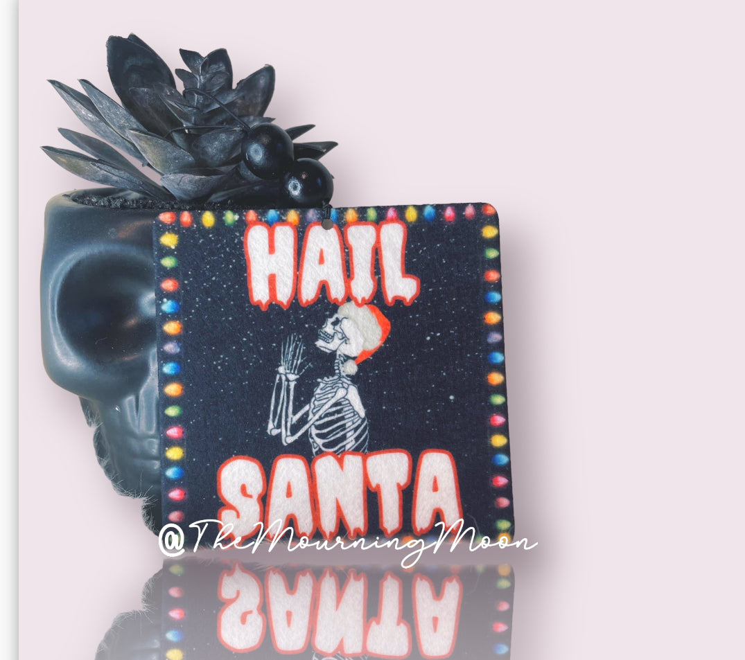 Hail santa air freshener