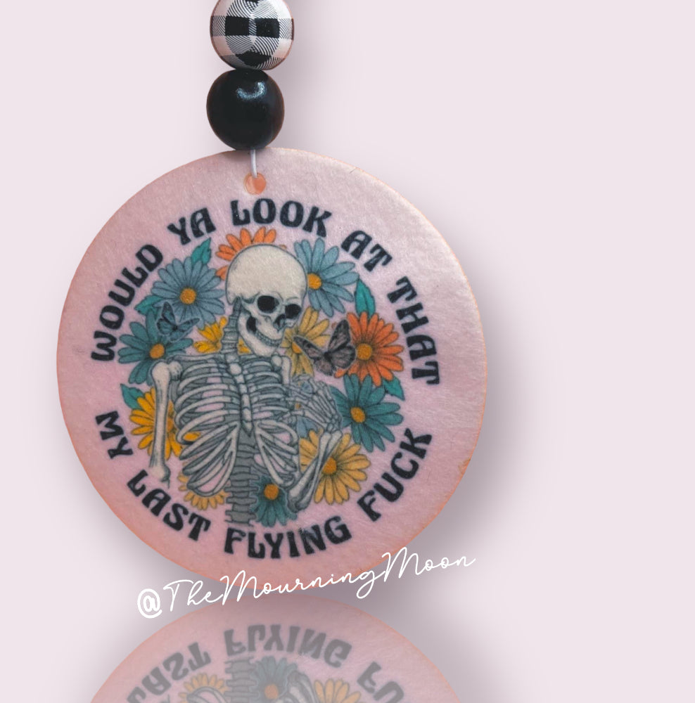 Last flying fuck air freshener
