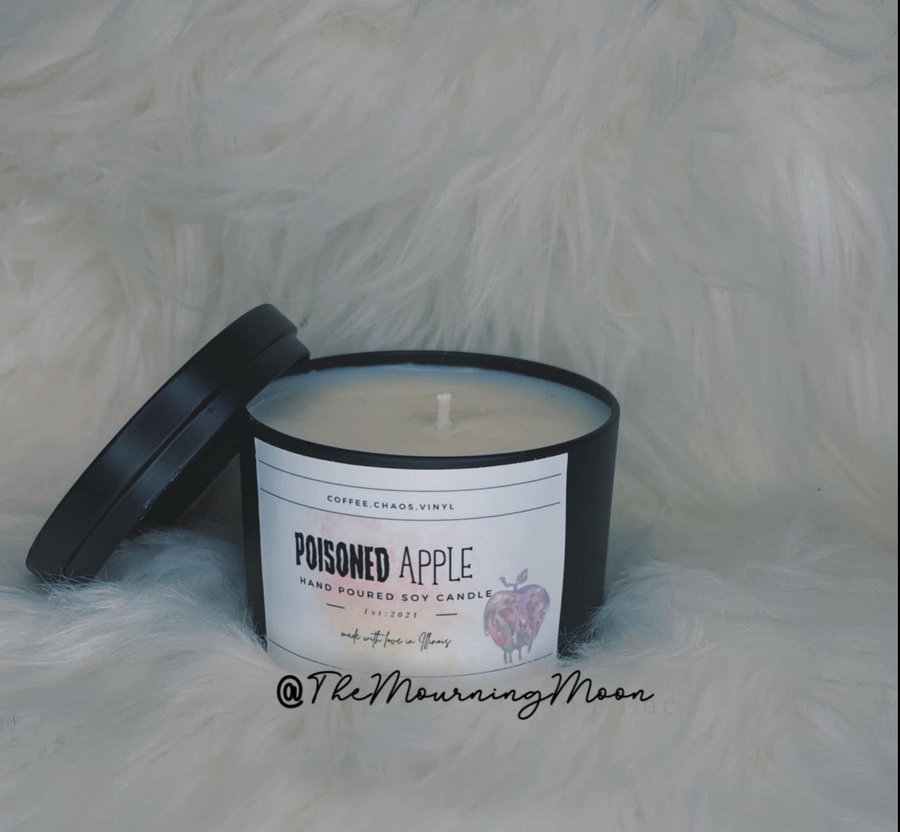 Poison apple candle