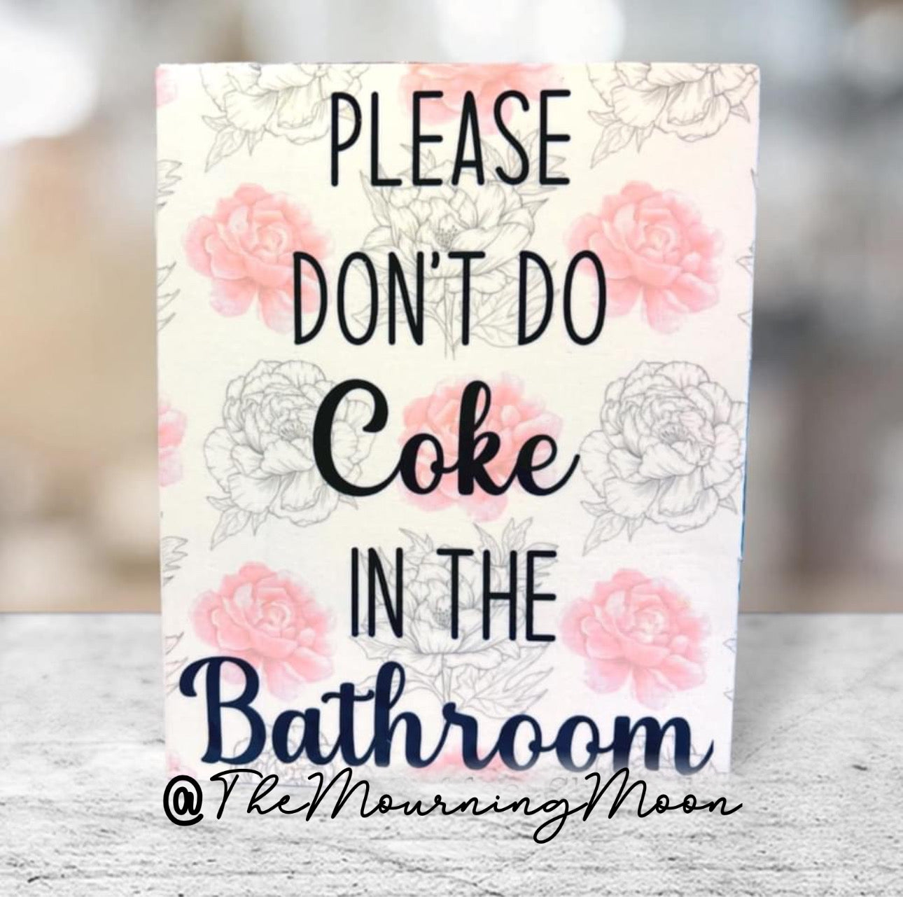 Please don’t do coke canvas