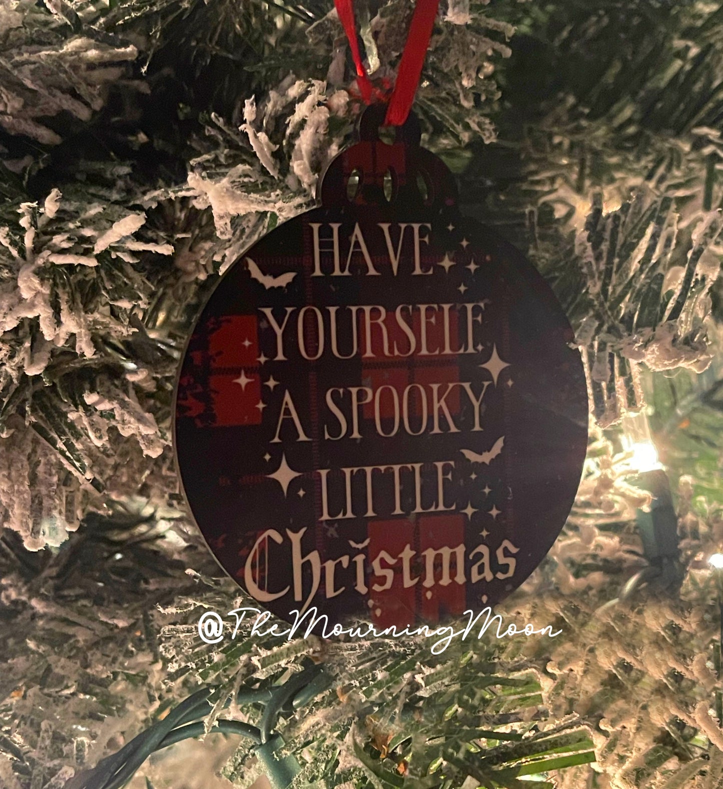 Spooky little Christmas ornament
