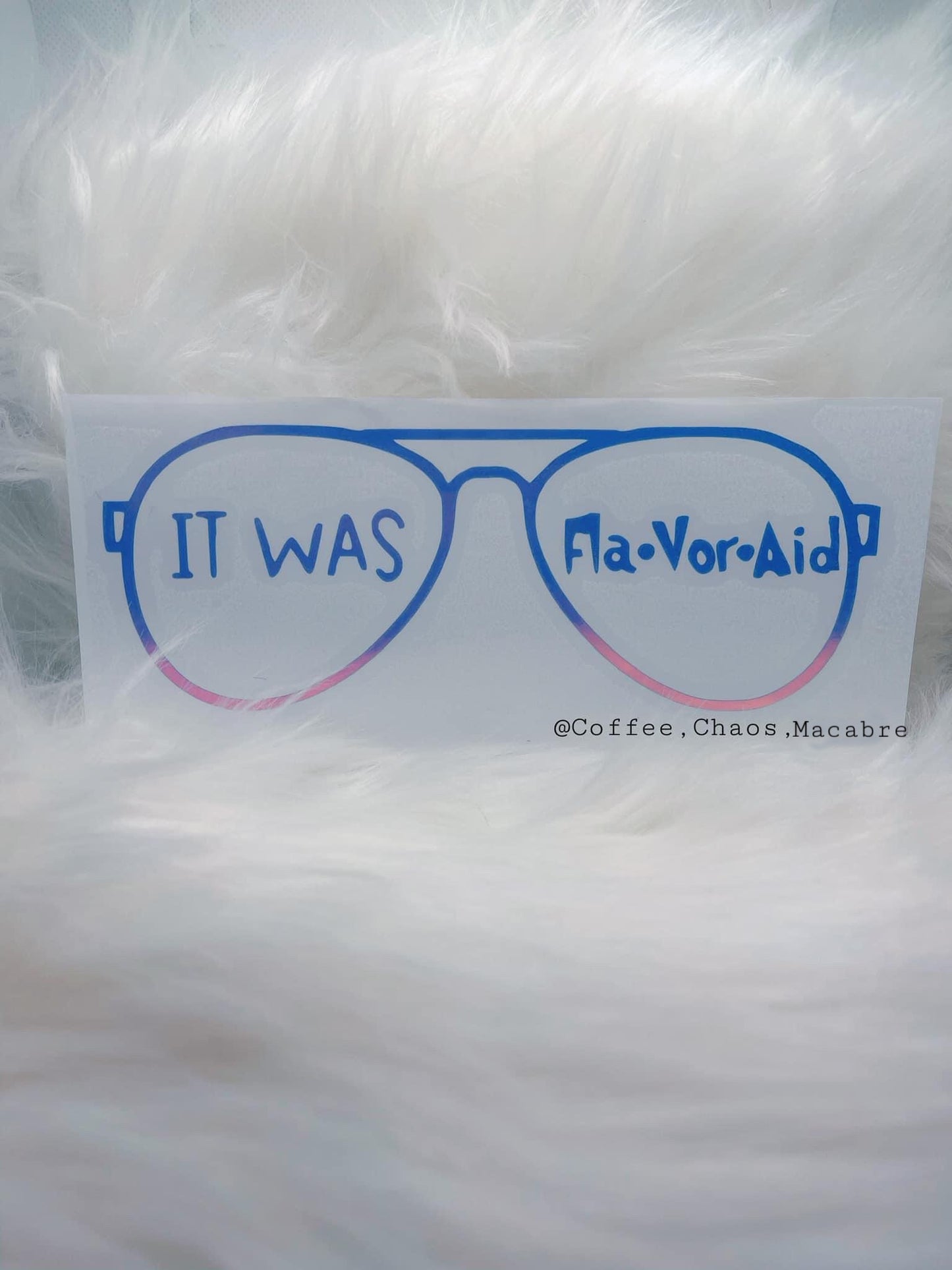 It was Flavoraid decal
