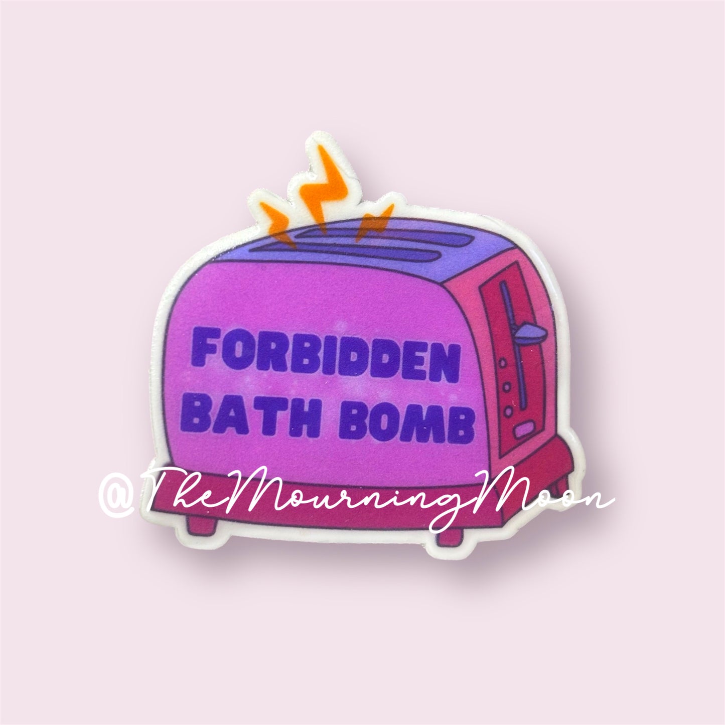Forbidden bath bomb phone grip