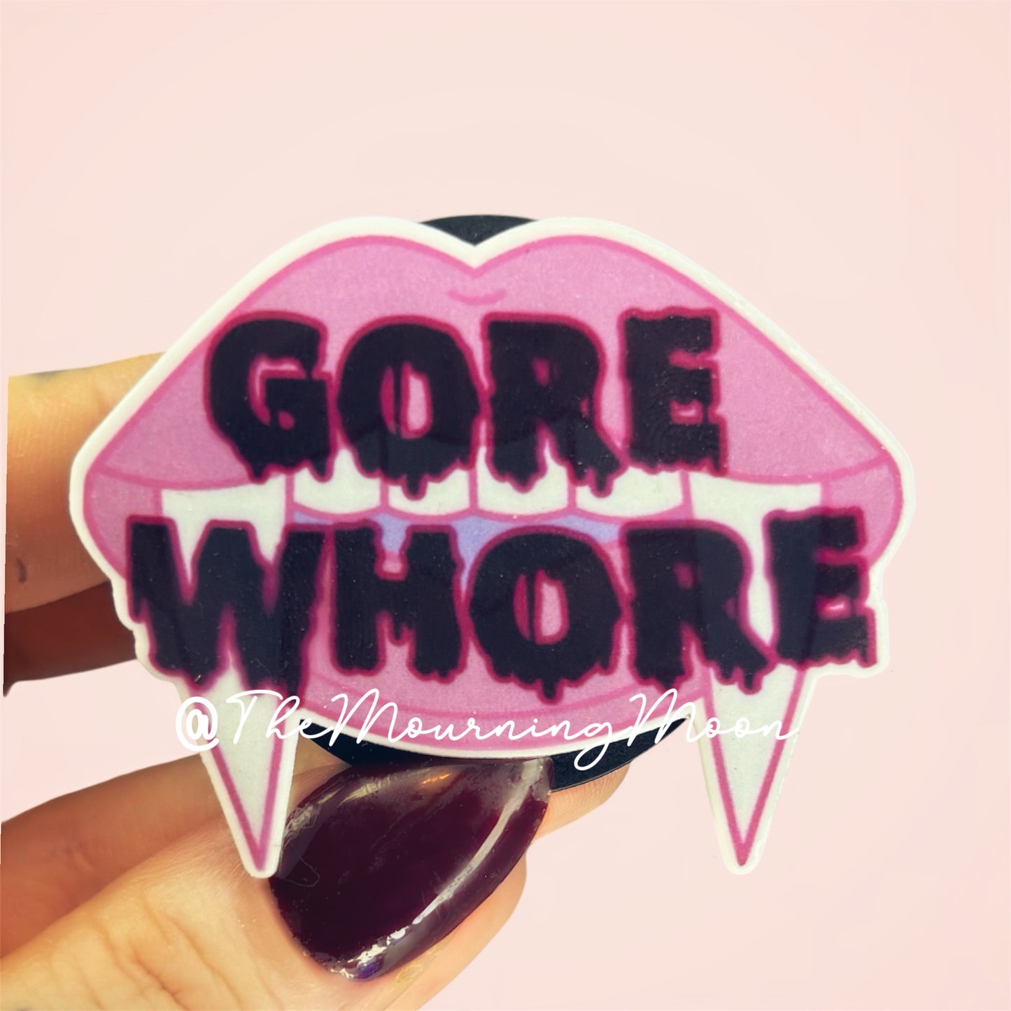 Gore whore phone grip