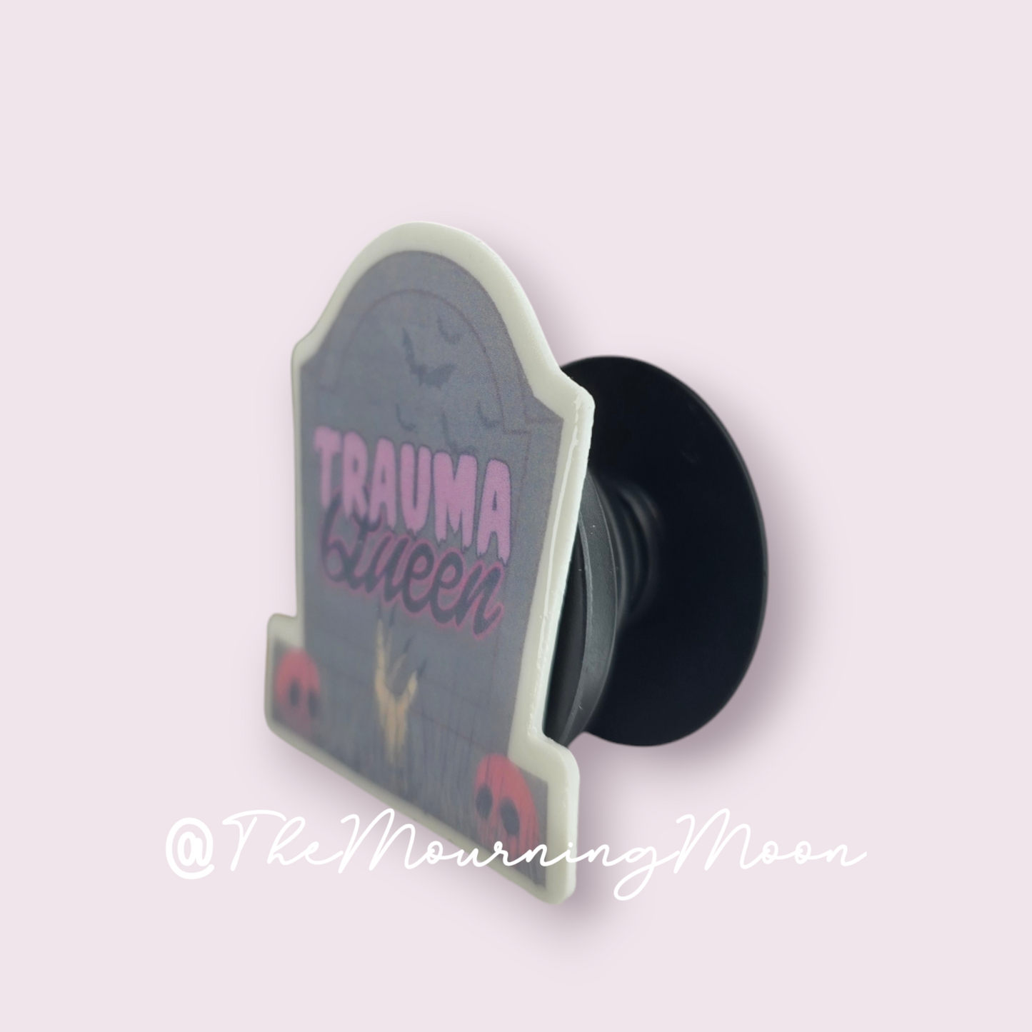 Trauma queen phone grip