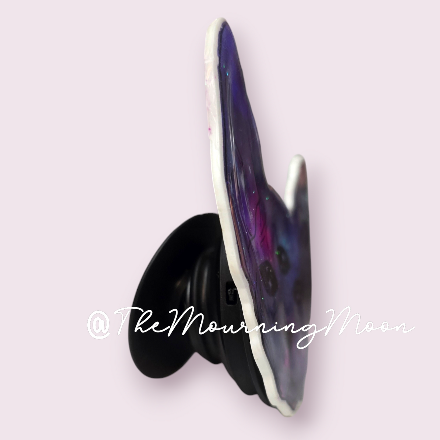 Galaxy sphinx cat phone grip