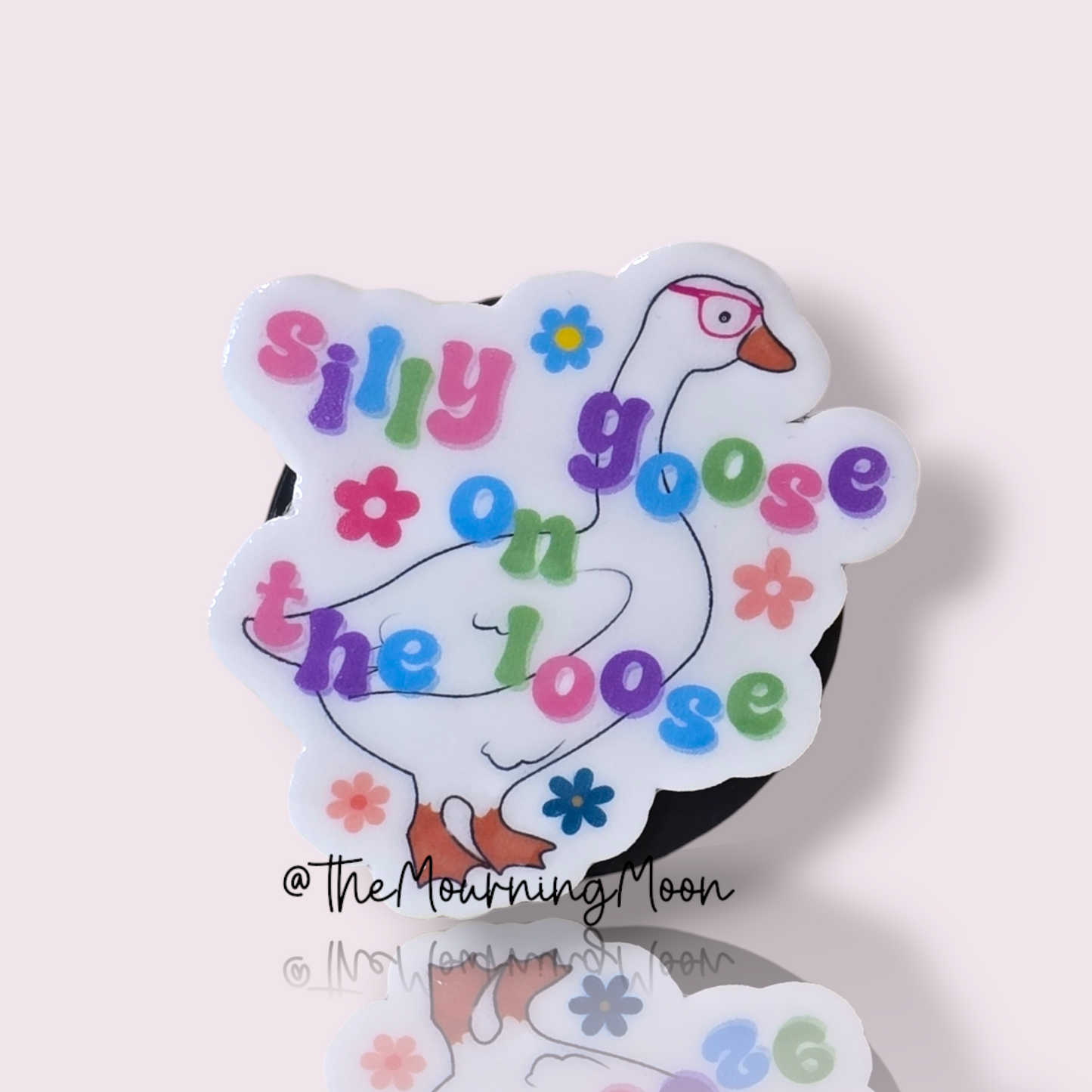 Silly goose on the loose phone grip