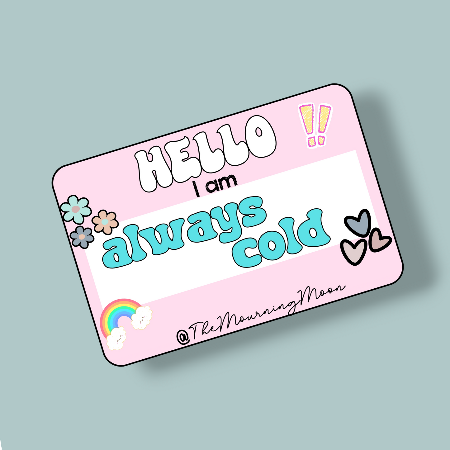 Always cold sticker