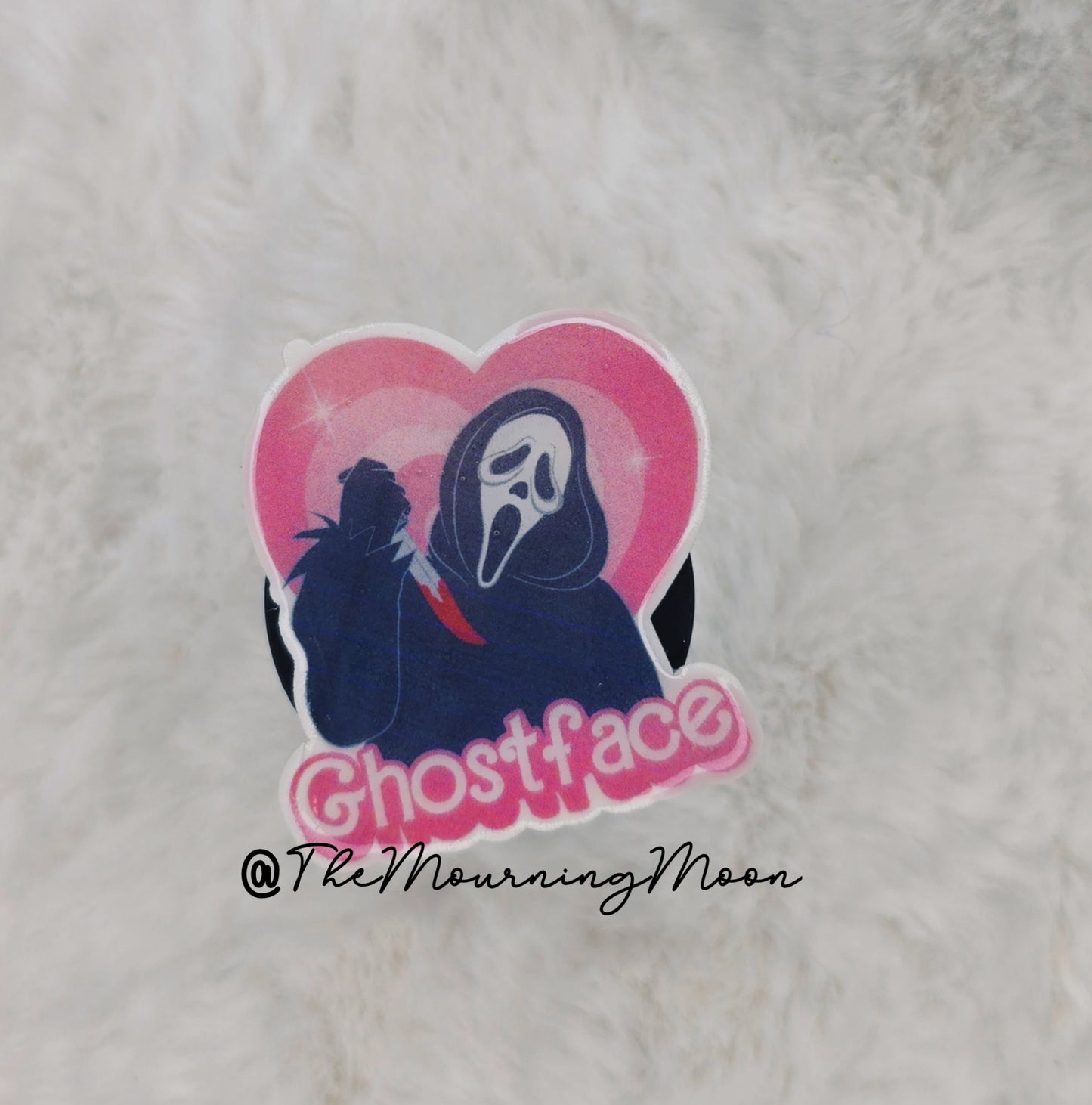 Ghostface phone grip