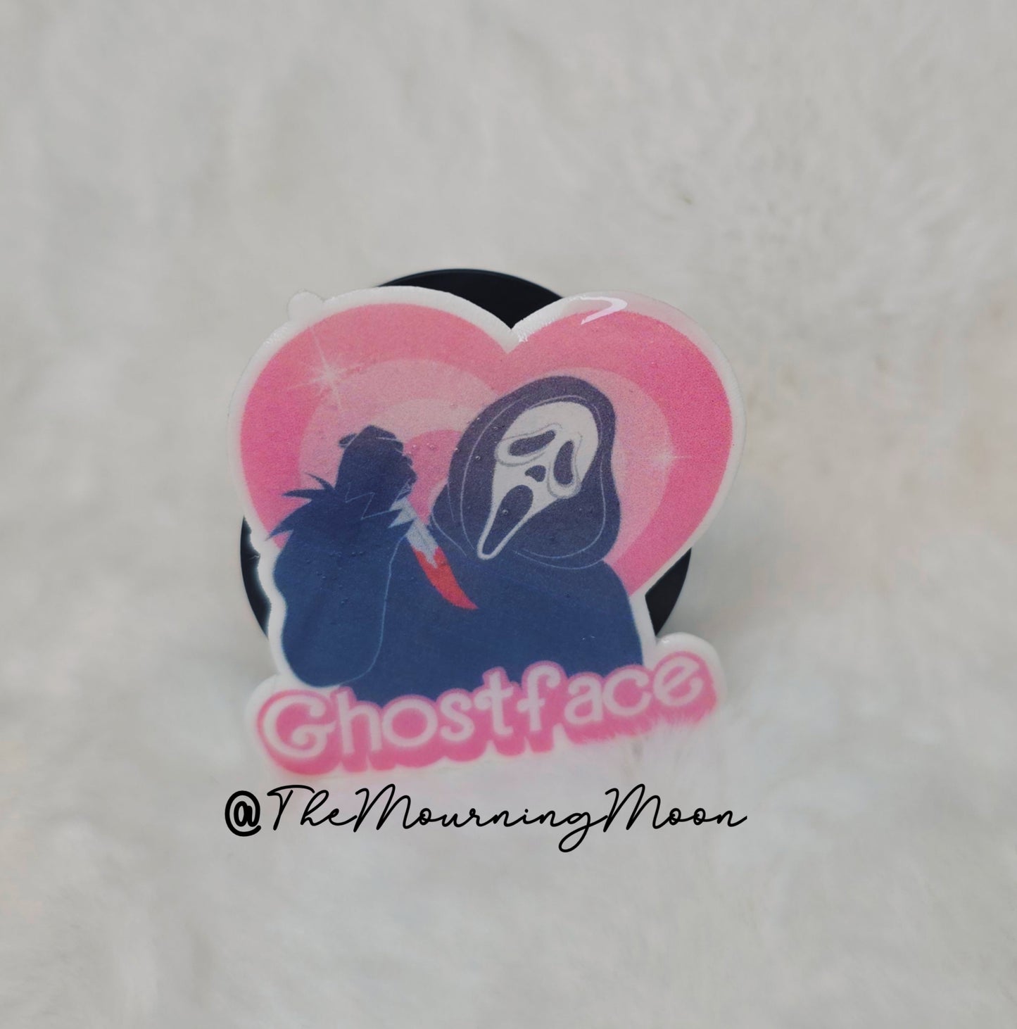 Ghostface phone grip