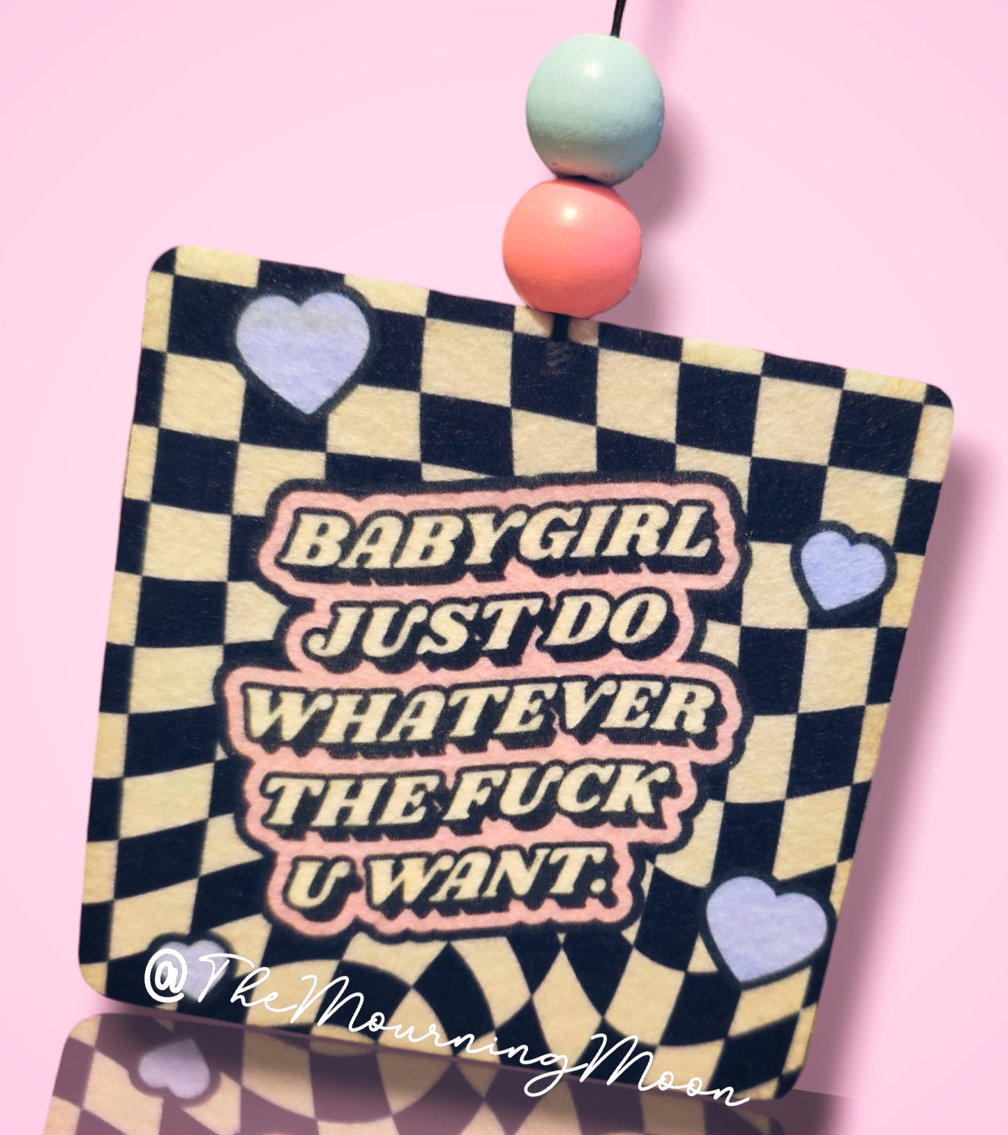 Baby girl air freshener