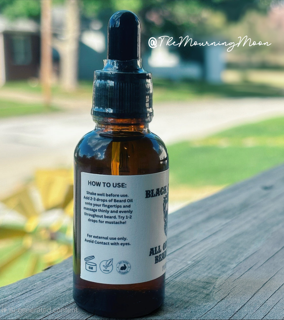 Black canyon beard oil