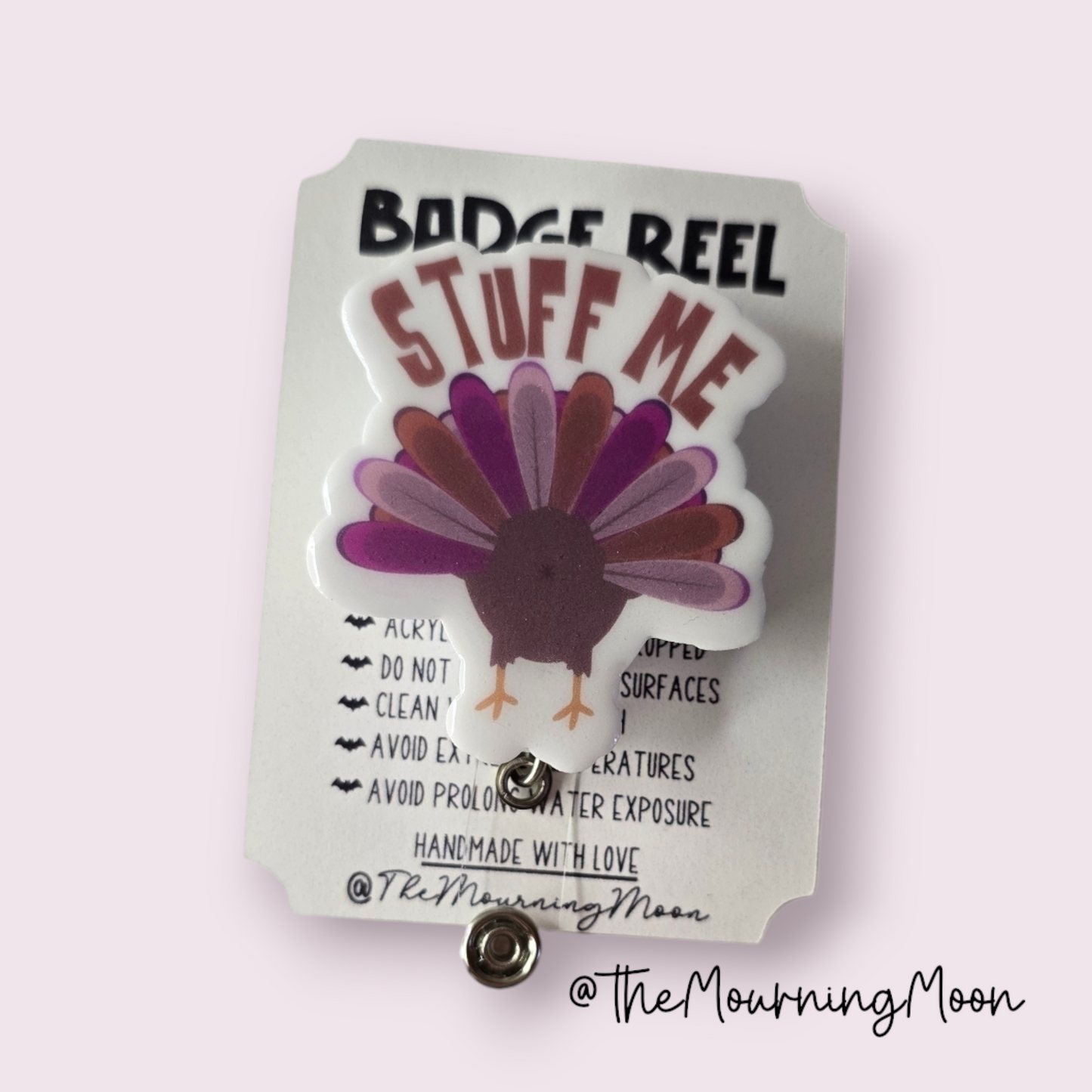 Stuff me badge reel