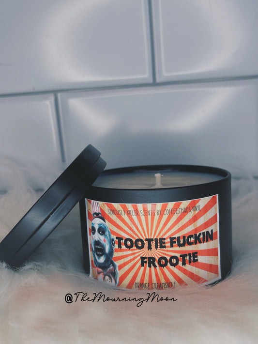 Tootie fuckin' frootie candle