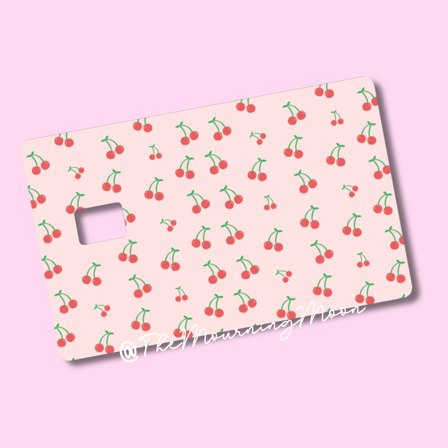 Cherries credit card skin