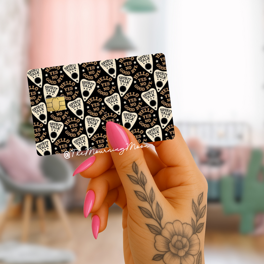 Ouija credit card skin
