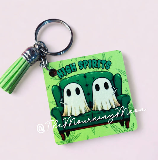 High spirits keychain