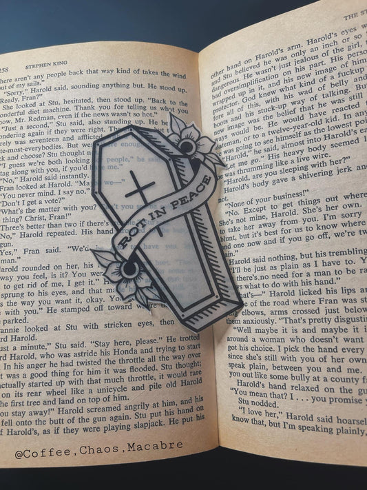 Rot in peace bookmark