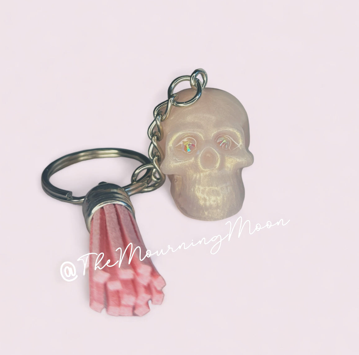 Mini skull keychain