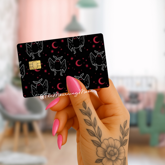 Mothman credit card skin