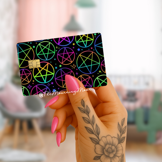 Pentagram credit card skin