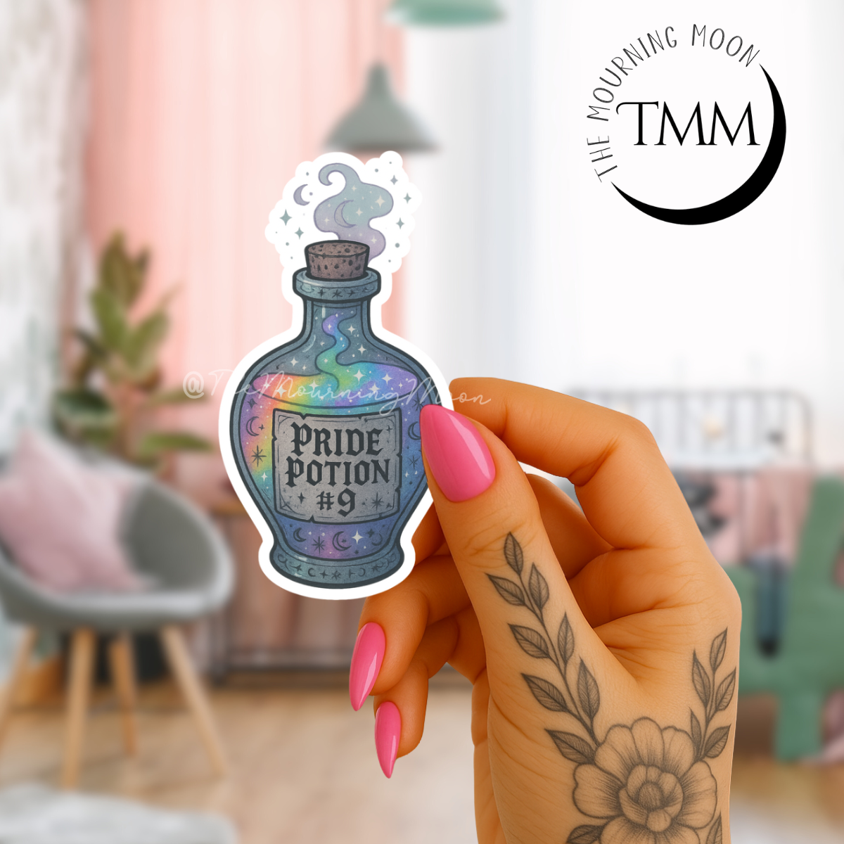Pride potion sticker