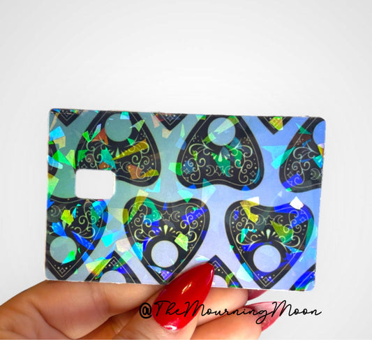 Planchette credit card skin