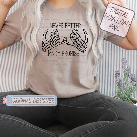 Pinky promise png digital download