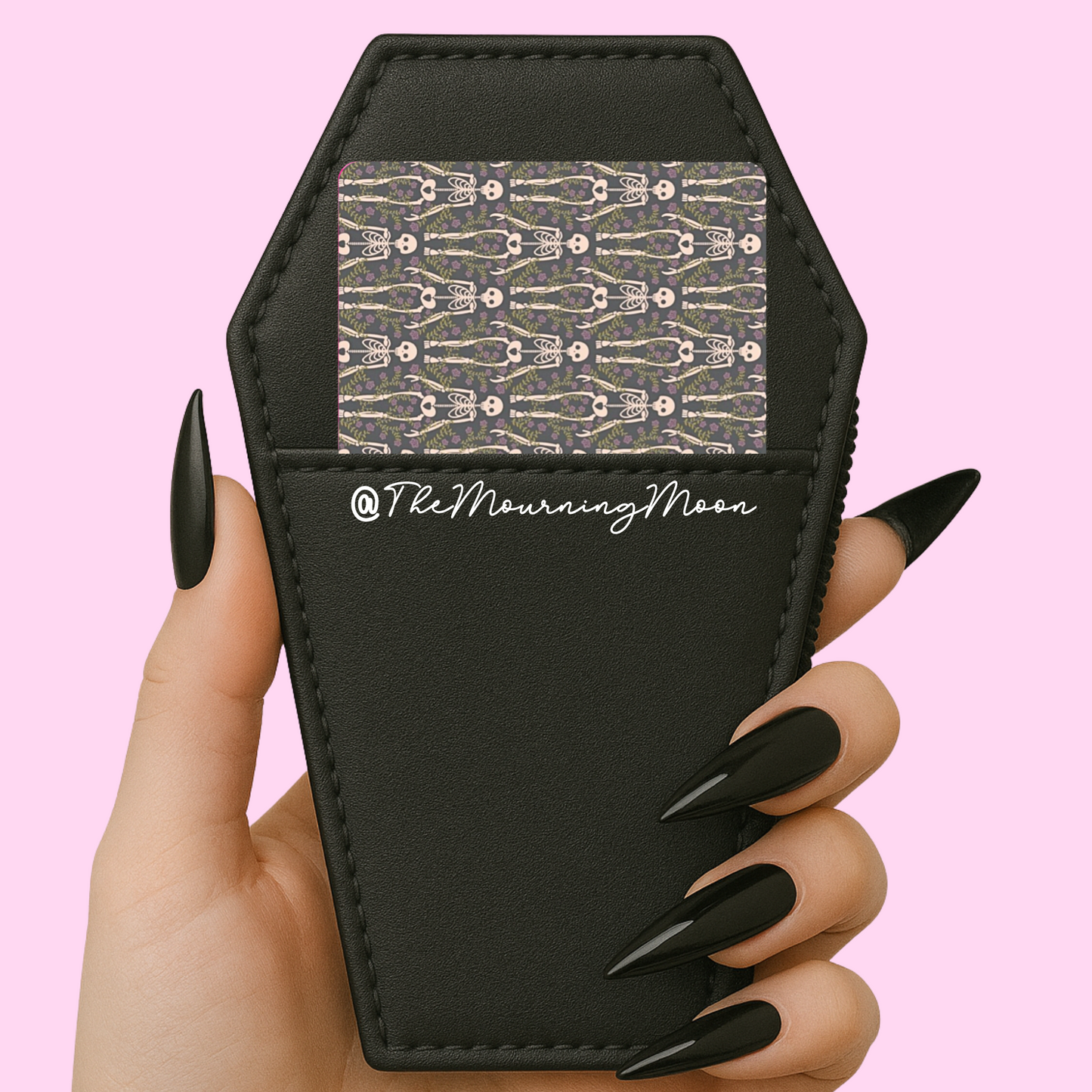 Skeletons credit card skin