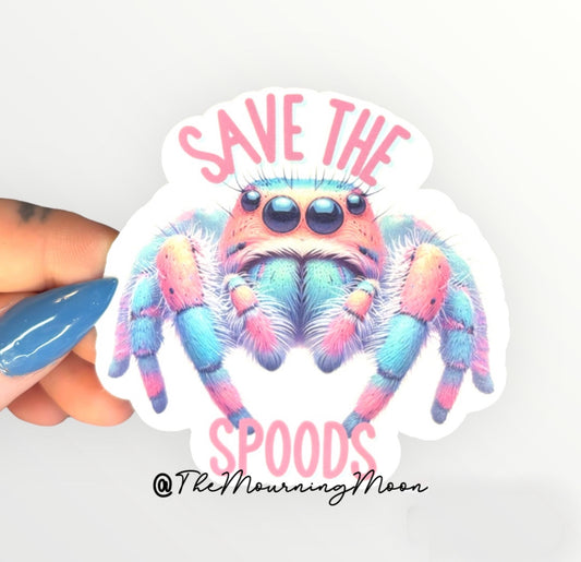 Save the spoods sticker