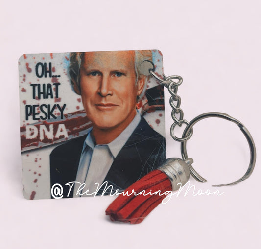 Keith Morrison pesky dna keychain