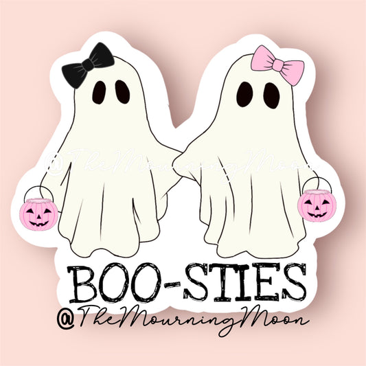 Boo-sties sticker