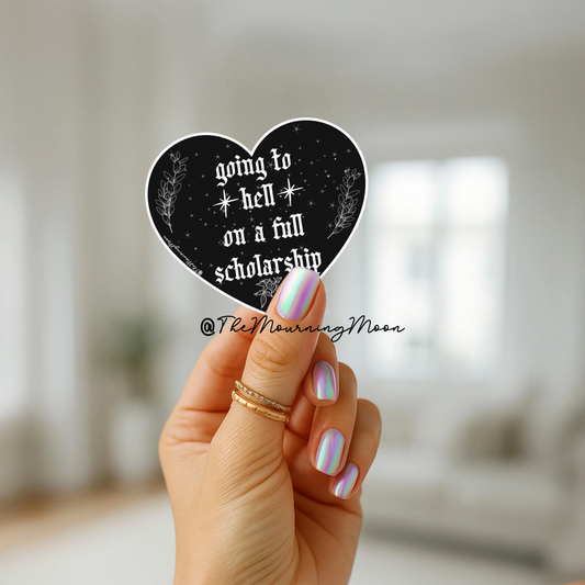 Going to hell sticker