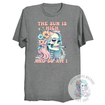 The sun is high tee shirt