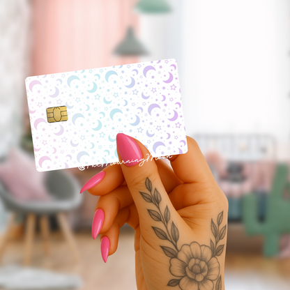 Crescent moons credit card skin out