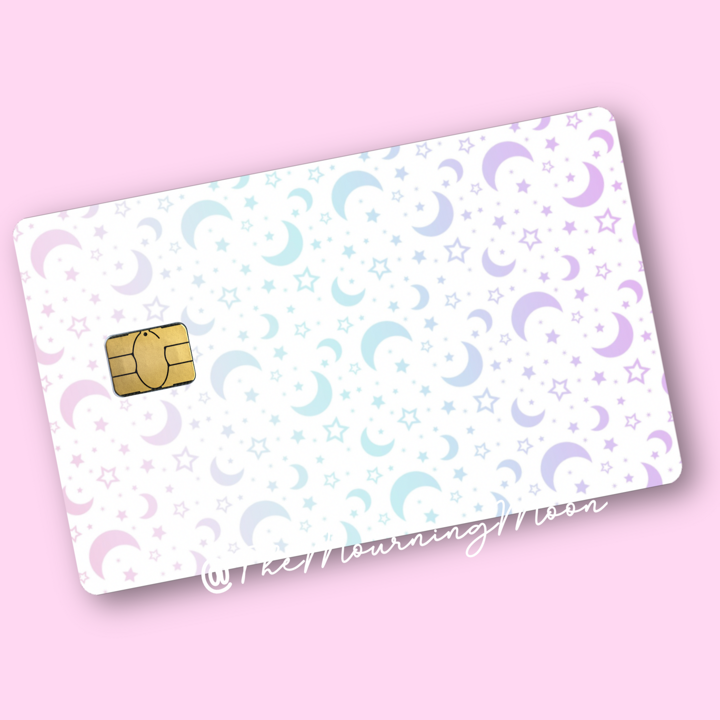 Crescent moons credit card skin out
