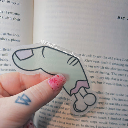 Finger bone bookmark