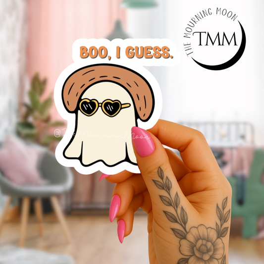 Boo, I guess sticker