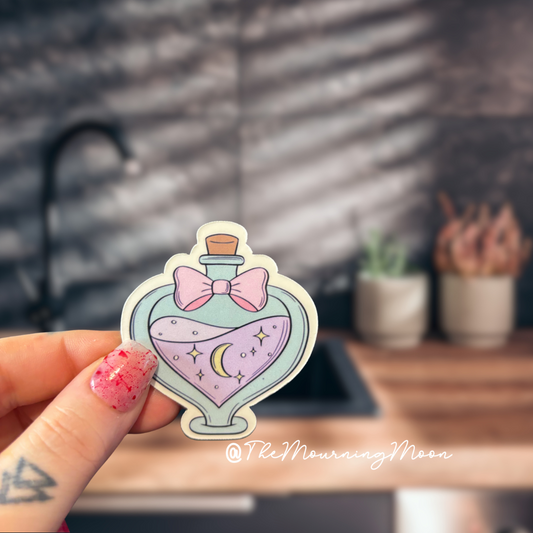 Potion bottle magnet