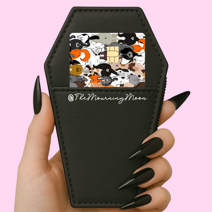 Cat butts credit card skin