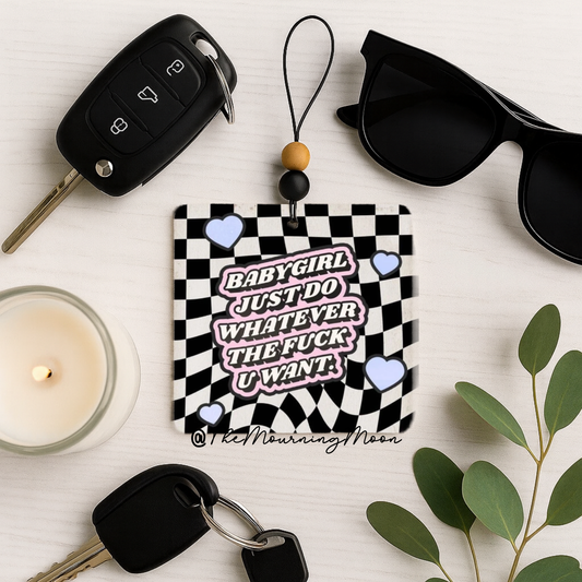 Baby girl air freshener