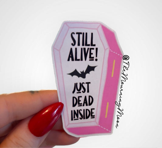 Still alive sticker