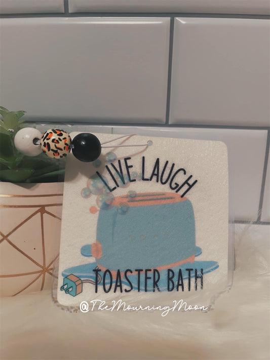 Live laugh toaster bath air freshener