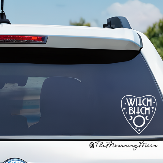 Witch bitch decal