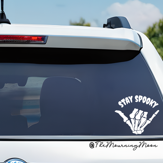 Stay spooky decal